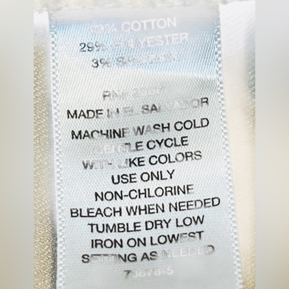 Worthington Slim Leg Cropped Pants, Womens, Color Khaki, Size 12 - Picture 7 of 12